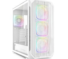 Sharkoon PC Gehäuse AK5M RGB White ATX weiß