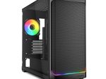 Sharkoon PC Gehäuse MK4W RGB Strip Black Micro-ATX schwarz