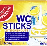 GUT&GÜNSTIG WC-Duftspüler Zitronenduft 4 St.