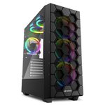 Sharkoon PC Gehäuse RGB HEX ATX schwarz