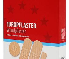 WUNDmed® Pflaster Europflaster Big Pack beige 50 St.