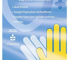 WUNDmed® unisex Gummihandschuhe Größe M gelb 1 Paar