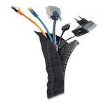 Hagor KSS-Rolle 25 Meter Schwarz - 38mm Kabelsocken selbstschließend