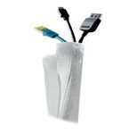 Hagor KSK-Rolle 50 Meter Weiß - 35-85mm Kabelsocken Klettverschluss