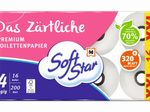 Soft Star Toilettenpapier Das Zärtliche 4-lagig 16 Rollen