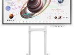 Samsung Flip Pro WM65B Flipchart 165 cm 65 Zoll inkl. Peerless TRVT-FLIP2 mobiler Rollwagen & Tray CY-TF65BBC