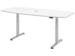 HAMMERBACHER Konferenztisch XDSM22, weiß
