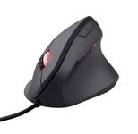 Trust Gaming GXT 144 Rexx Vertikale Gaming-Maus - Schwarz