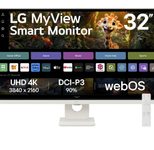 LG MyView 32SR73U-W 4K UHD Smart Monitor 80 cm (31.5")