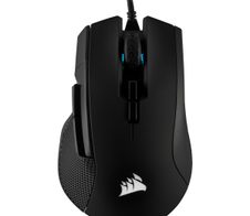 Corsair Gaming IRONCLAW kabelgebundene RGB Maus, schwarz