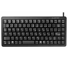CHERRY Compact-Keyboard G84-4100 - Tastatur - Deutsch - Schwarz