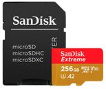 SanDisk Extreme PLUS Speicherkarte 256 GB