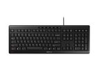 CHERRY Stream 2019 US kabelgebundene Tastatur - Schwarz