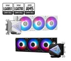 MSI MAG CORELIQUID I360 Weiß Prozessor-Flüssigkeitskühlsystem