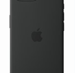 Apple Silikon Case iPhone 16e (schwarz)