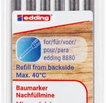 edding 8881 Ersatzminen für Tieflochmarker-Bleistift 6x graphit