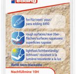 edding 8891 Bleistiftminen für Zimmermannsbleistift mit Druckmechanismus 2.0 - 5.0 mm grau