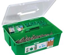 SPAX® Terrassenschrauben-Sortiment GREEN BOX 5x60 mm 868-teilig