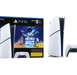 Sony Playstation 5 Slim Digital-Edition Astro Bot Bundle, weiß