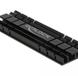 DeLOCK Kühlkörper flach 70 mm für M.2 Modul schwarz
