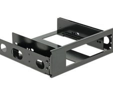 DeLOCK Laufwerksschachtadapter - 5,25" bis 3,5" - Schwarz