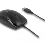 DeLOCK kabelgebundene Maus, schwarz