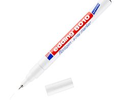 edding 8010 Labormarker weiß 0.75 mm Schreibfarbe: Weiß