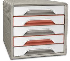 cep Schubladenbox TERRA NOVA A4 weiß-sand