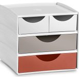 cep Schubladenbox TERRA NOVA weiß-sand-terracotta