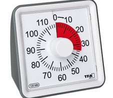 TFA® Küchentimer Visual silber