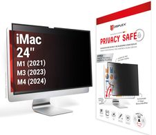 DISPLEX PRIVACY SAFE Blickschutzfilter für Apple iMac 24" M1 (2021)/ M3 (2023)/ M4 (2024)