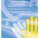 WUNDmed® unisex Gummihandschuhe Größe S gelb 1 Paar