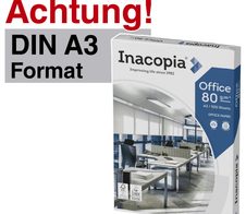 Inacopia Kopierpapier DIN A3 hochweiß 80 g/m²