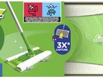 Swiffer DRY KIT 1 Bodenwischer + 8 trockene Bodentücher CLEAN & FRESH + 3 feuchte Bodentücher