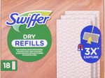 Swiffer DRY - 18 Bodentücher für Holz & Parkett