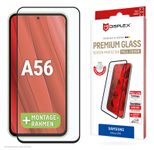DISPLEX Premium Panzerglas (Full Cover, 10H) für Samsung Galaxy A56