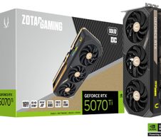 ZOTAC GAMING GeForce RTX 5070 Ti SOLID OC 16GB