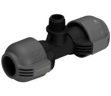 GARDENA Verlegerohrverbinder T-Stück 25 mm x 1/2 Zoll Aussengewinde