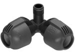 GARDENA Verlegerohrverbinder Winkelstück 25 mm x 1/2 Zoll Aussengewinde Sprinklersystem
