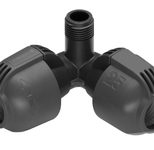 GARDENA Verlegerohrverbinder Winkelstück 25 mm x 1/2 Zoll Aussengewinde Sprinklersystem