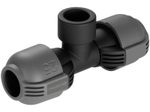 GARDENA Verlegerohrverbinder T-Stück 25 mm x 3/4 Zoll Innengewinde