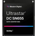 WD Ultrastar DC SN655 U.3 SSD - 30,7 TB, ISE