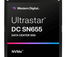 WD Ultrastar DC SN655 U.3 SSD - 30,7 TB, ISE