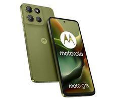 Motorola Moto G15 - 4G Smartphone 4GB/128GB (6.72"), iguana green