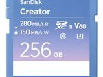 SanDisk Creator SDXC-Speicherkarte 256 GB