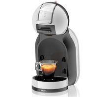 Krups Mini Me KP123 Pad-Kaffeemaschine - schwarz/silber
