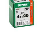 SPAX® Universalschrauben T20 4,5x25 200 St.