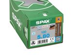 SPAX® Terrassenschrauben T25 A2 5x80 100 St.