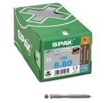 SPAX® Terrassenschrauben T25 A2 5x80 100 St.