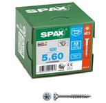 SPAX® Universalschrauben A2 T20 5x60 100 St.